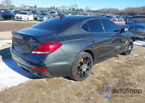 2020 Genesis G70 3.3T Sport Awd from USA, damaged, VIN KMTG74LE0LU040702